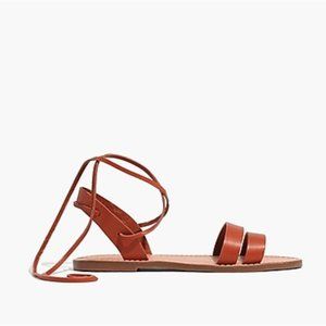 Madewell The Boardwalk Ankle-Tie Sandal Size 9.5
